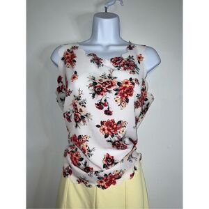 Women’s Floral Work Chic French Girl Tank S